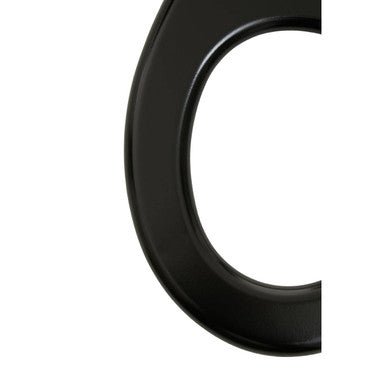 Brooks Black Panel Effect Toilet Seat