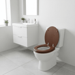 Brooks Dark Oak Toilet Seat