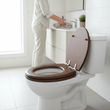 Brooks Dark Oak Toilet Seat