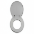 Brooks Grey Panel Effect Toilet Seat
