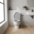 Brooks Matte Grey Toilet Seat