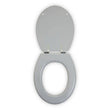 Brooks Matte Grey Toilet Seat