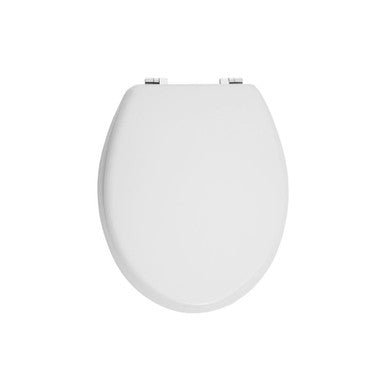 Brooks Matte White Toilet Seat