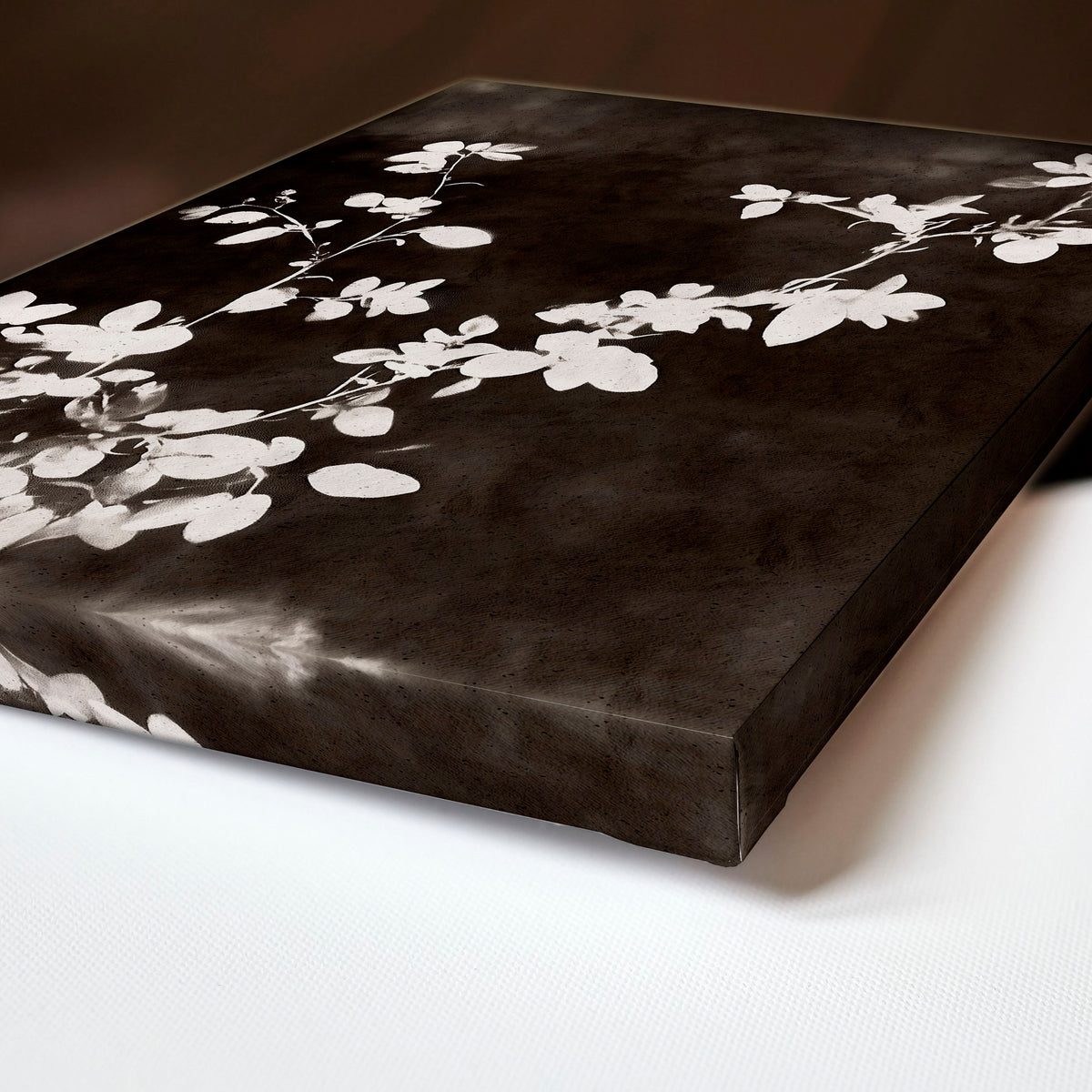 Brown Painting Botanical Wild Botanicals Dark Tonal wall art displayed on a wall in a styled room — view 3