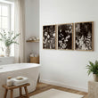 Brown Painting Botanical Wild Botanicals Dark Tonal wall art displayed on a wall in a styled room — view 5