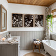 Brown Painting Botanical Wild Botanicals Dark Tonal wall art displayed on a wall in a styled room — view 6