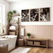 Brown Painting Botanical Wild Botanicals Dark Tonal wall art displayed on a wall in a styled room — view 7