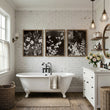 Brown Painting Botanical Wild Botanicals Dark Tonal wall art displayed on a wall in a styled room — view 8