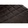 Buffalo Black Leather Weave Chair