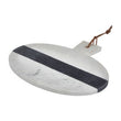 Bulgari White And Grey Marble Round Paddle Board