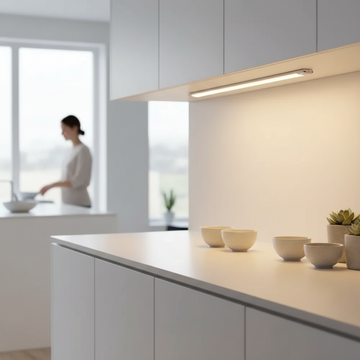Cabinet Lights Motion Sensor LED Wireless USB Under Ultra Thin Night Light For Kitchen Cabinet Bedroom Wardrobe Indoor Lighting