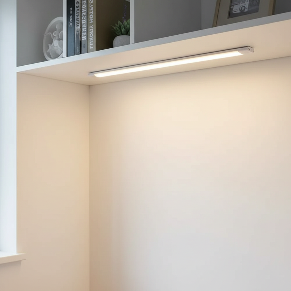 Cabinet Lights Motion Sensor LED Wireless USB Under Ultra Thin Night Light For Kitchen Cabinet Bedroom Wardrobe Indoor Lighting