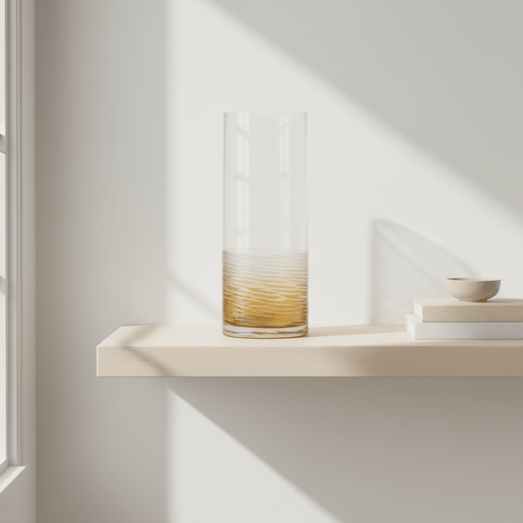 Caila Cut Glass Large Vase