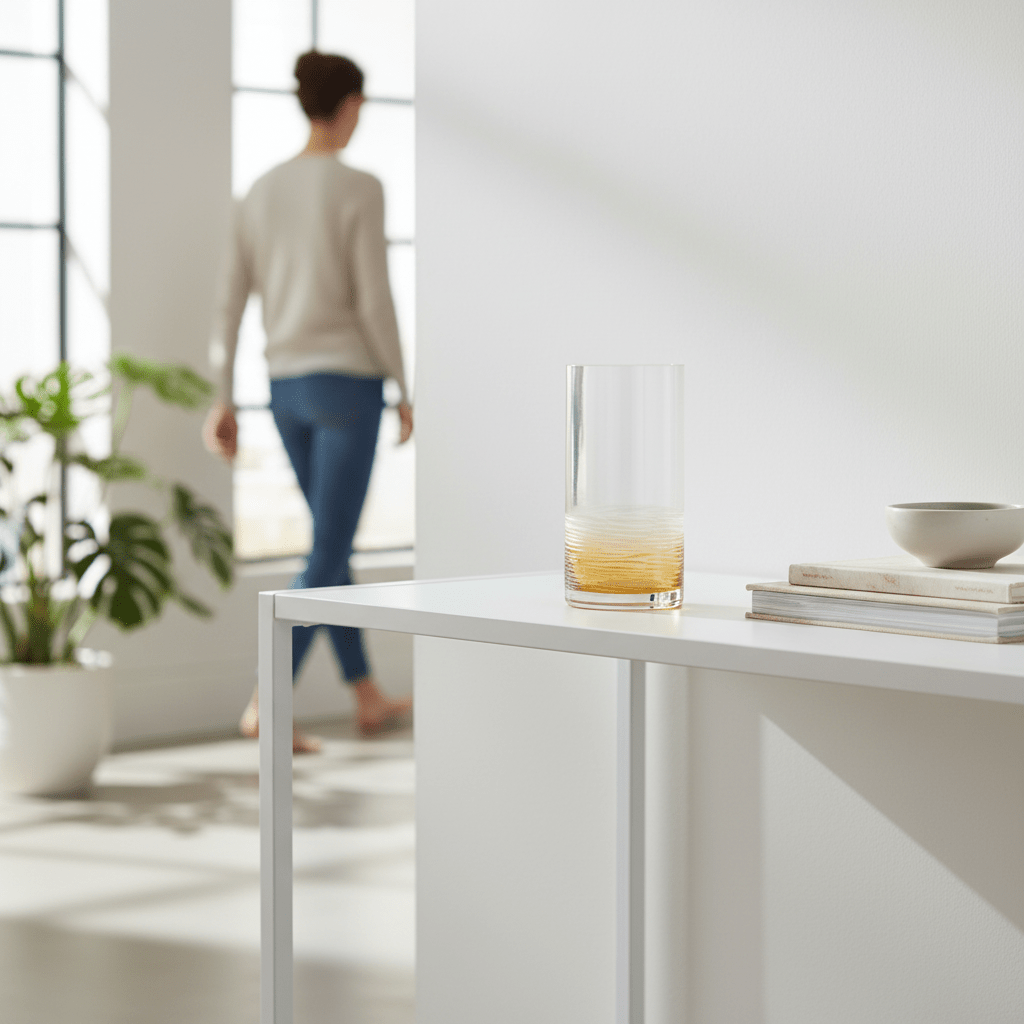 Caila Cut Glass Small Vase