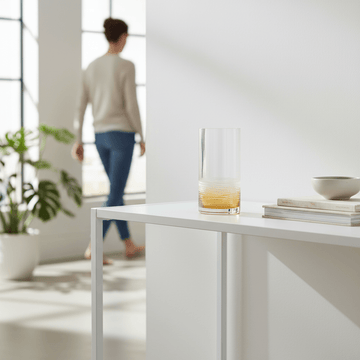 Caila Cut Glass Small Vase
