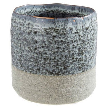 Caldera Grey Speckled Small Planter