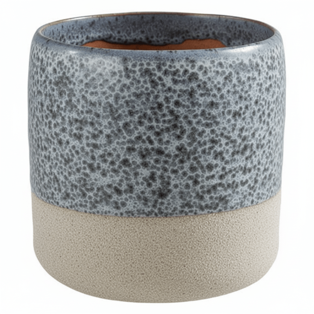 Caldera Grey Speckled Small Planter