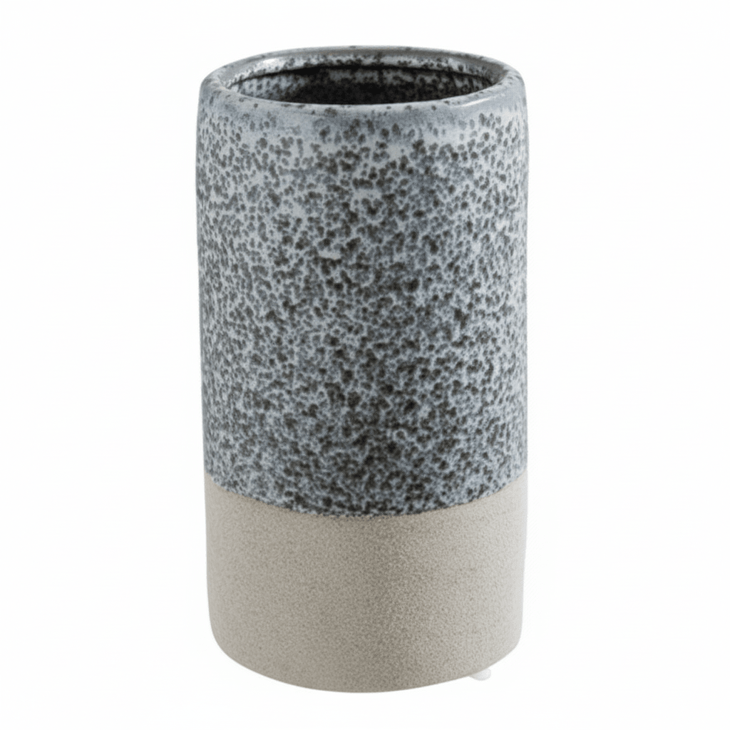 Caldera Grey Speckled Vase