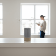 Caldera Small Grey Vase