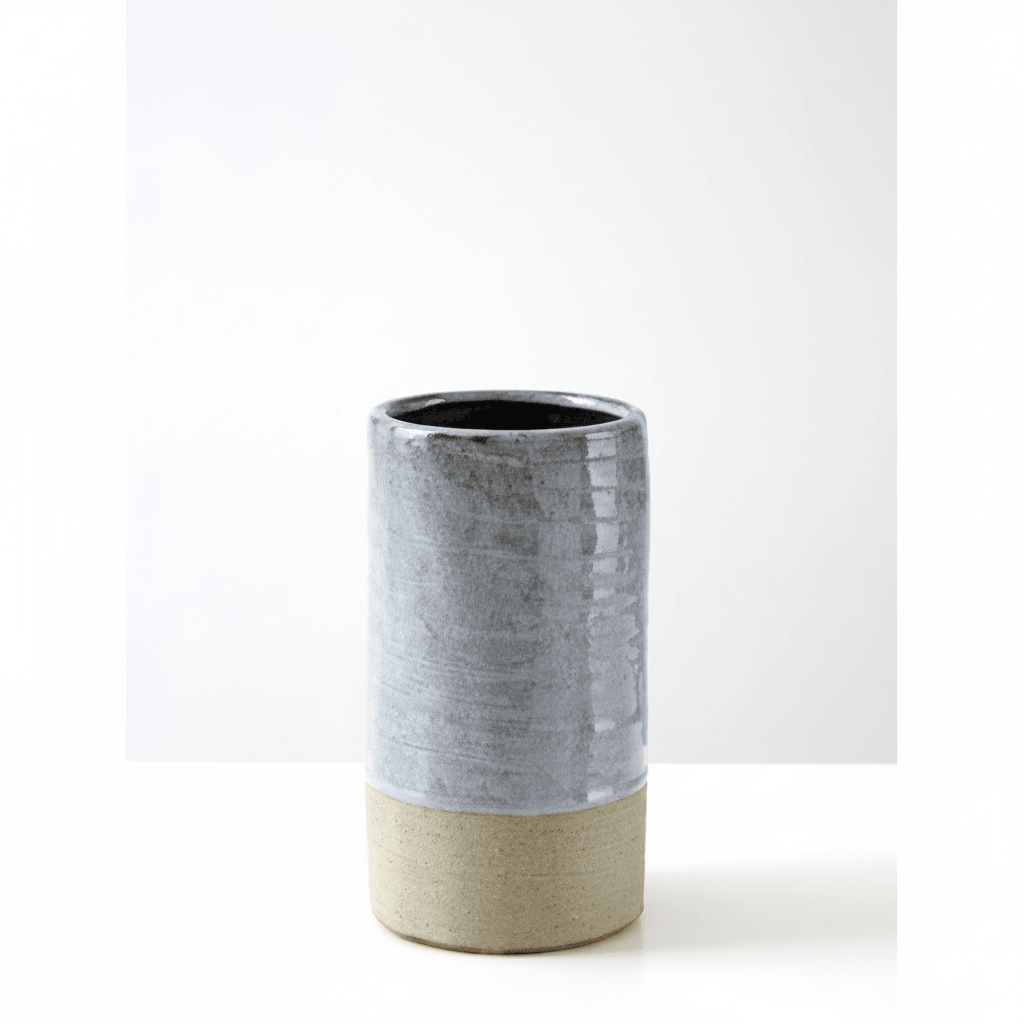 Caldera Small Grey Vase