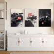 Calming Art | Set of 3 Asian Inspired Wall art Prints