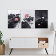 Calming Art | Set of 3 Asian Inspired Wall art Prints