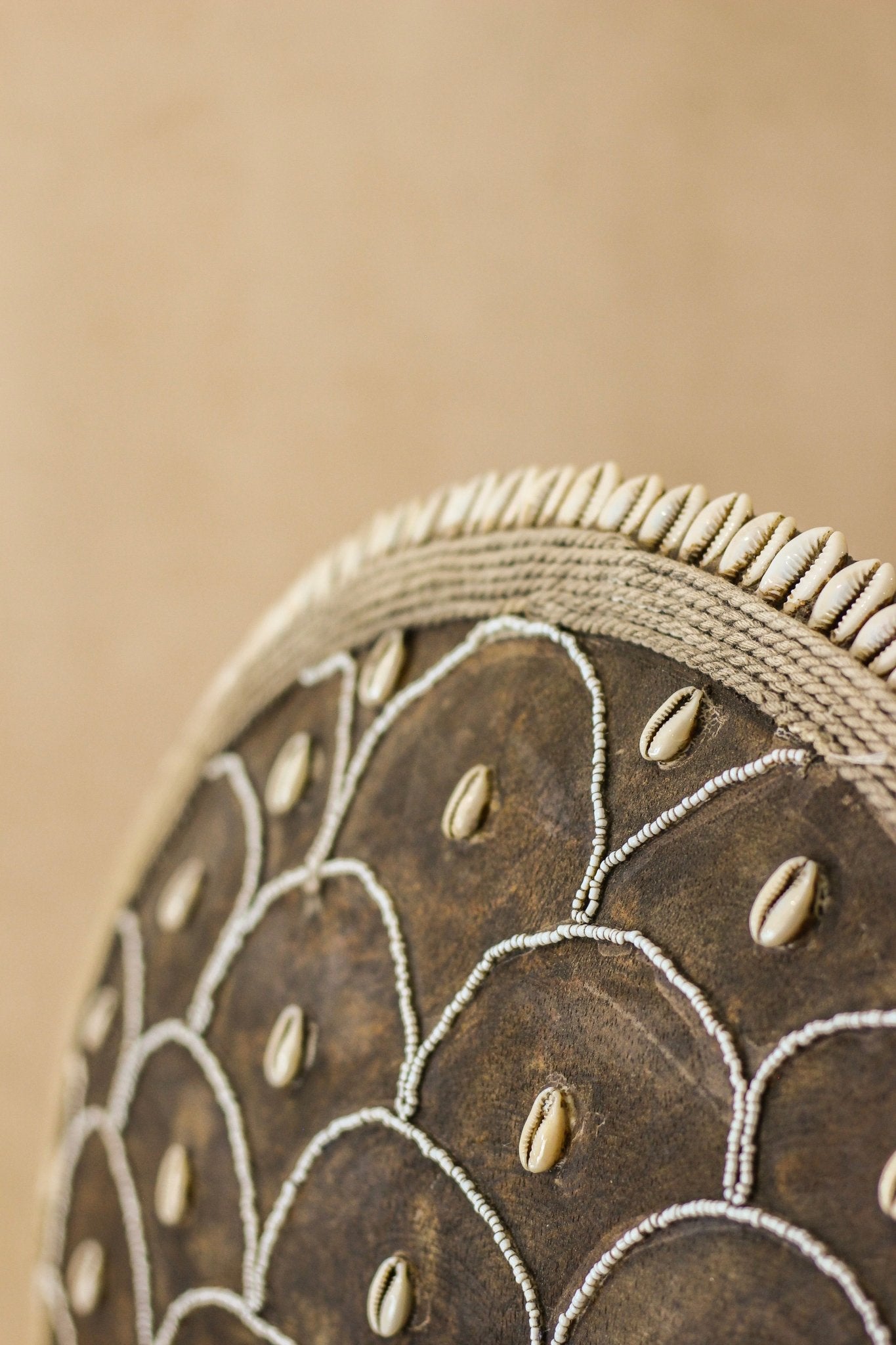 Cameroon Cowrie Shell Shield