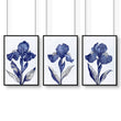 Canvas Pictures For Walls | Set of 3 Botanical Wall art Prints