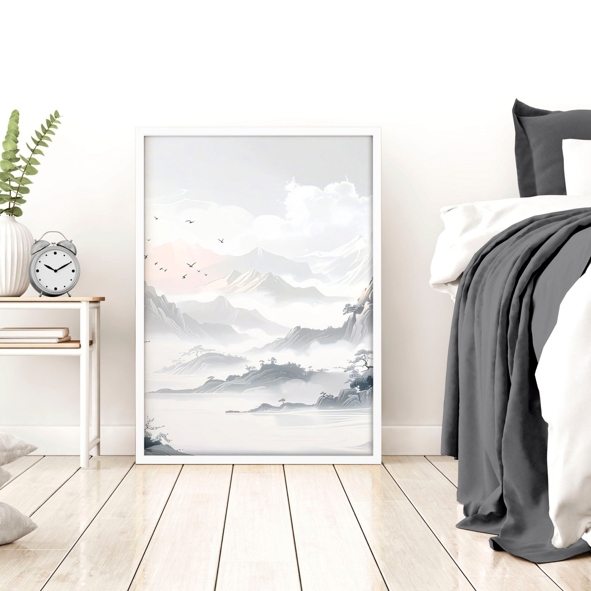 Canvas Wall Prints | Set of 3 Asian Inspired Wall art Prints