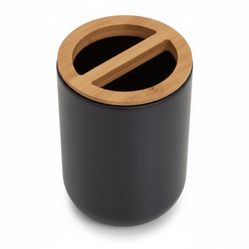 Canyon Black Toothbrush Holder