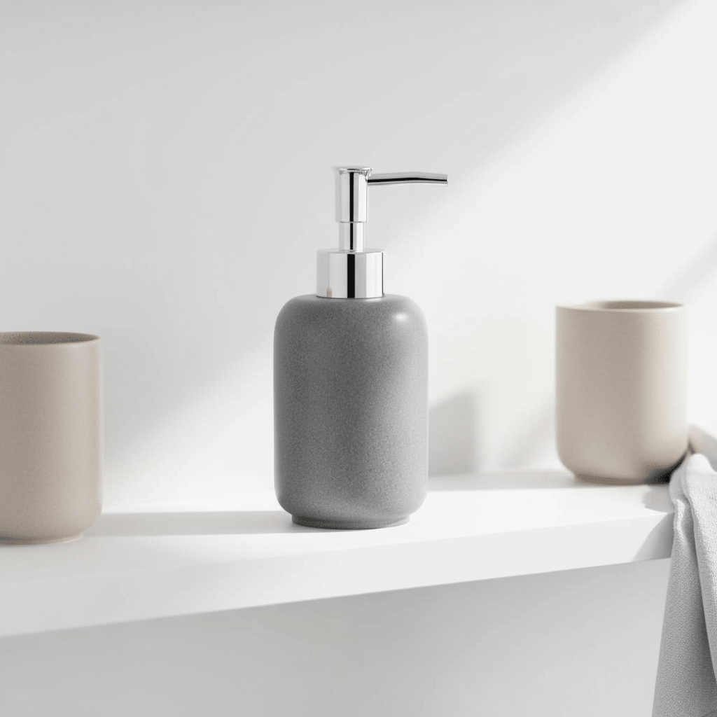 Canyon Grey Stone Effect Lotion Dispenser
