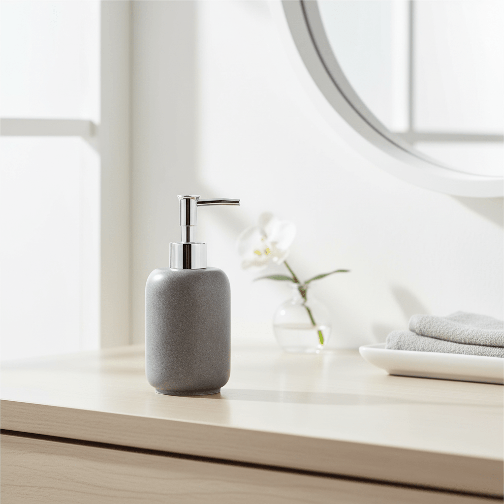 Canyon Grey Stone Effect Lotion Dispenser