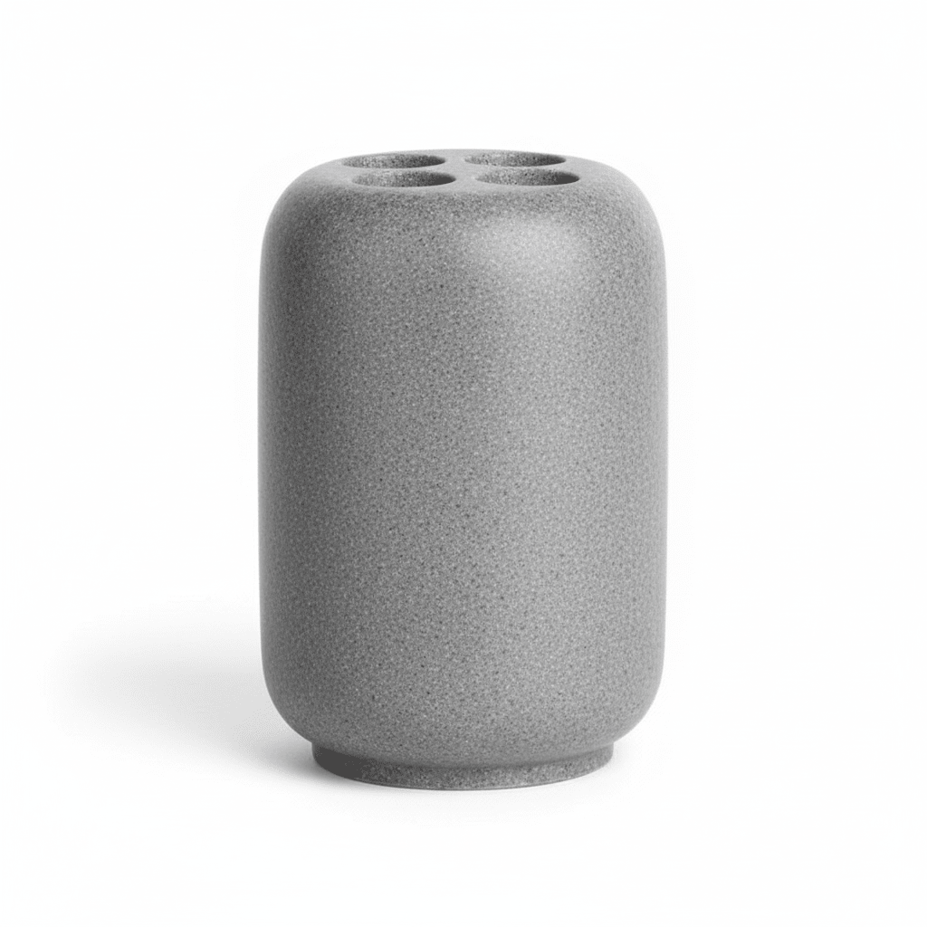 Canyon Grey Stone Toothbrush Holder