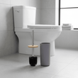 Canyon Grey Toilet Brush Holder
