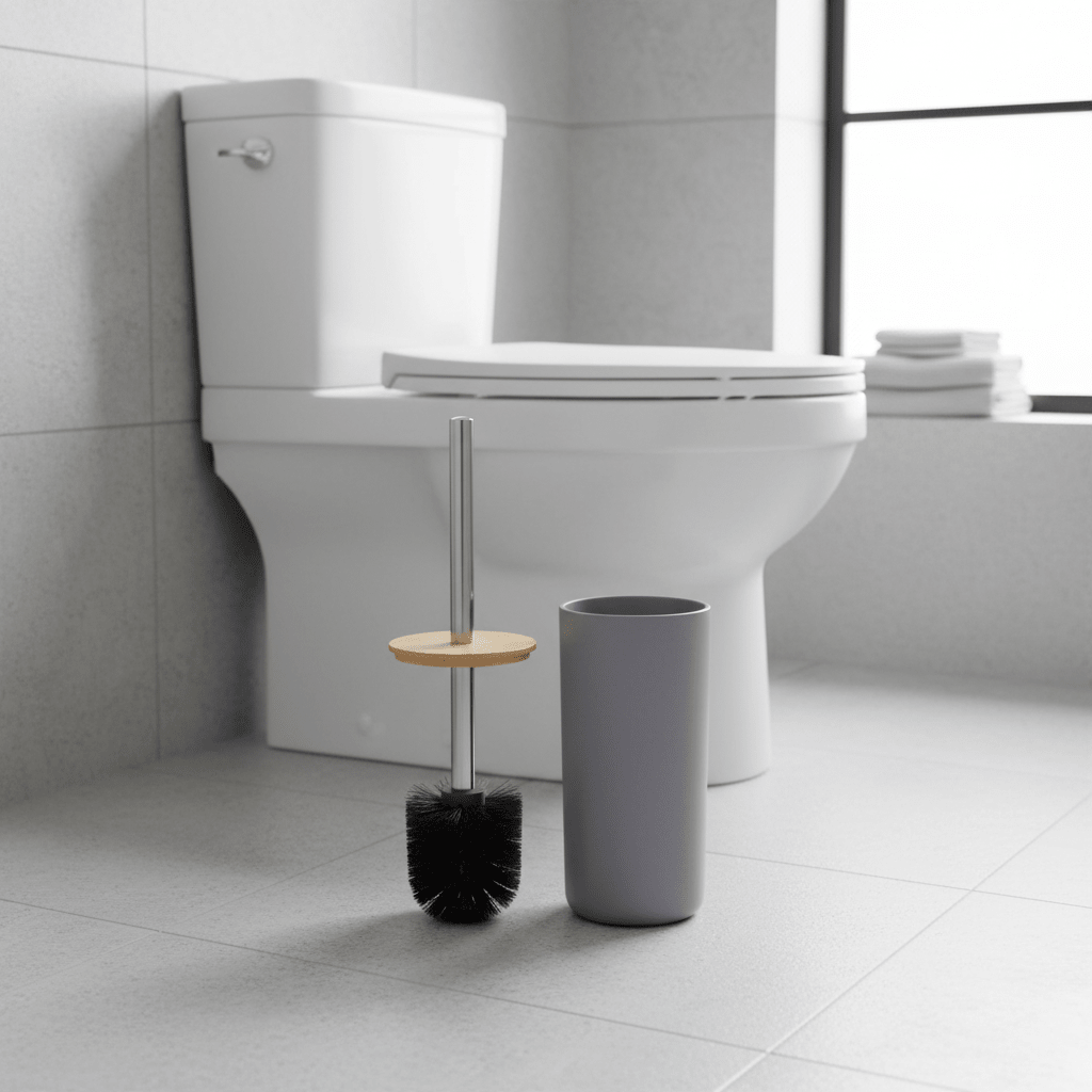 Canyon Grey Toilet Brush Holder