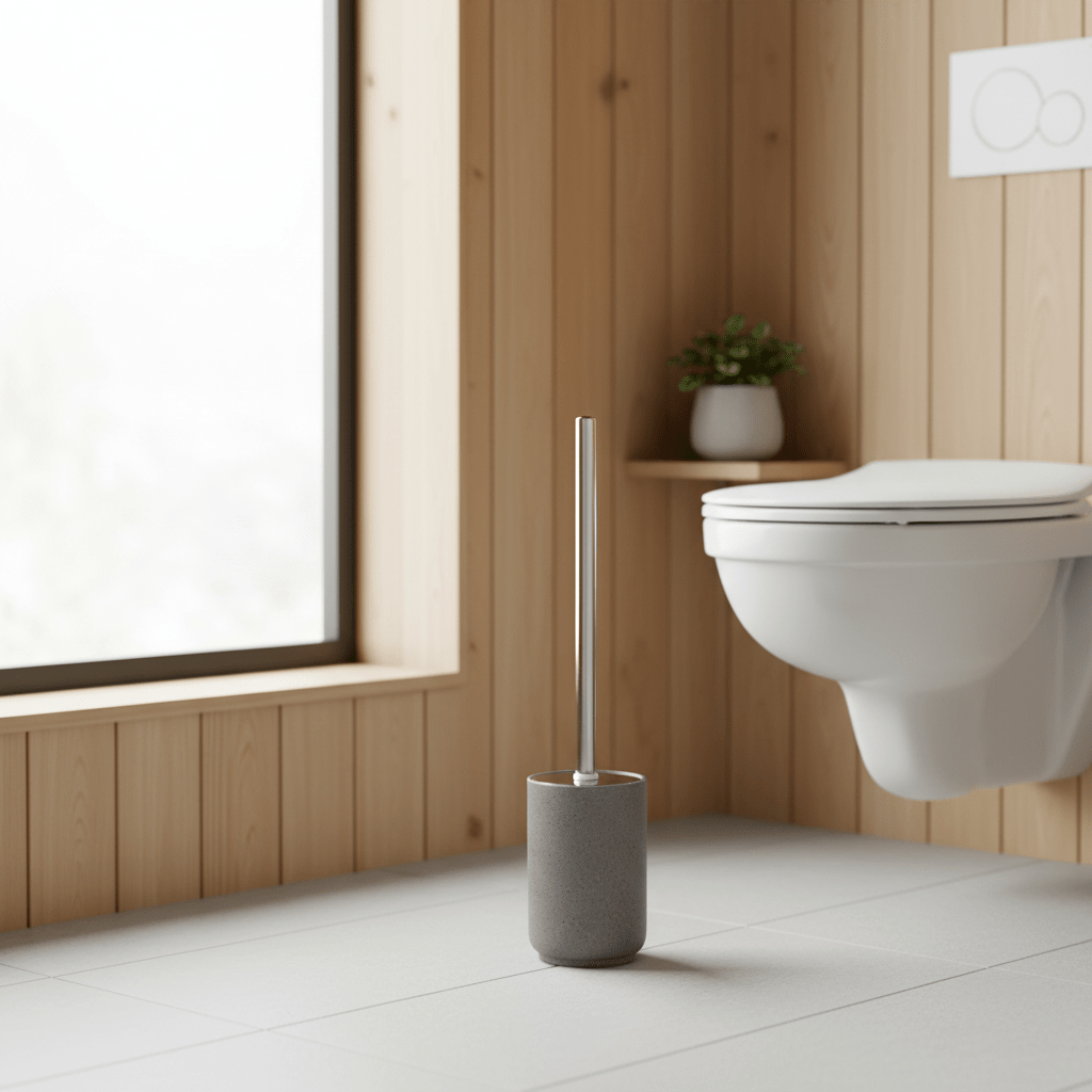 Canyon Grey Toilet Brush Holder