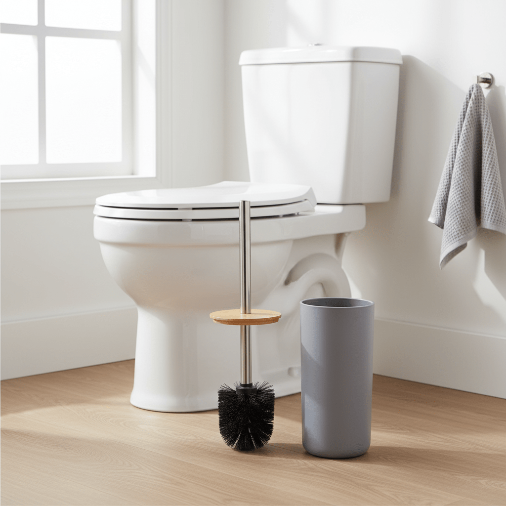 Canyon Grey Toilet Brush Holder