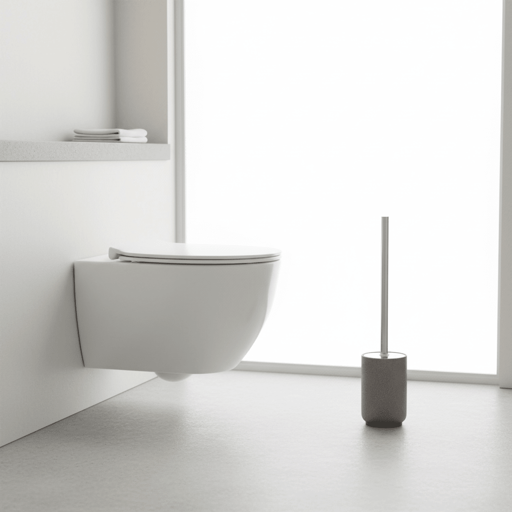 Canyon Grey Toilet Brush Holder
