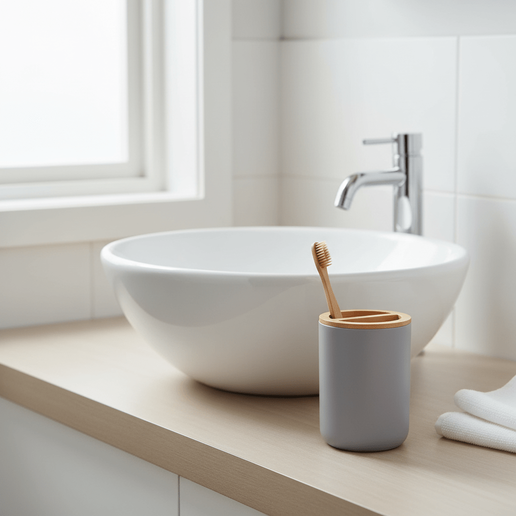 Canyon Grey Toothbrush Holder