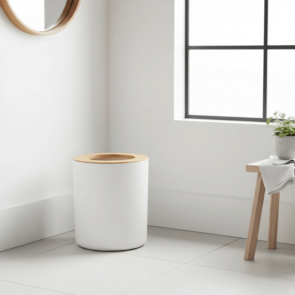 Canyon White Dust Bin