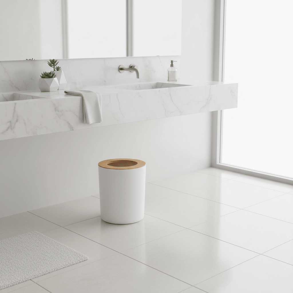 Canyon White Dust Bin
