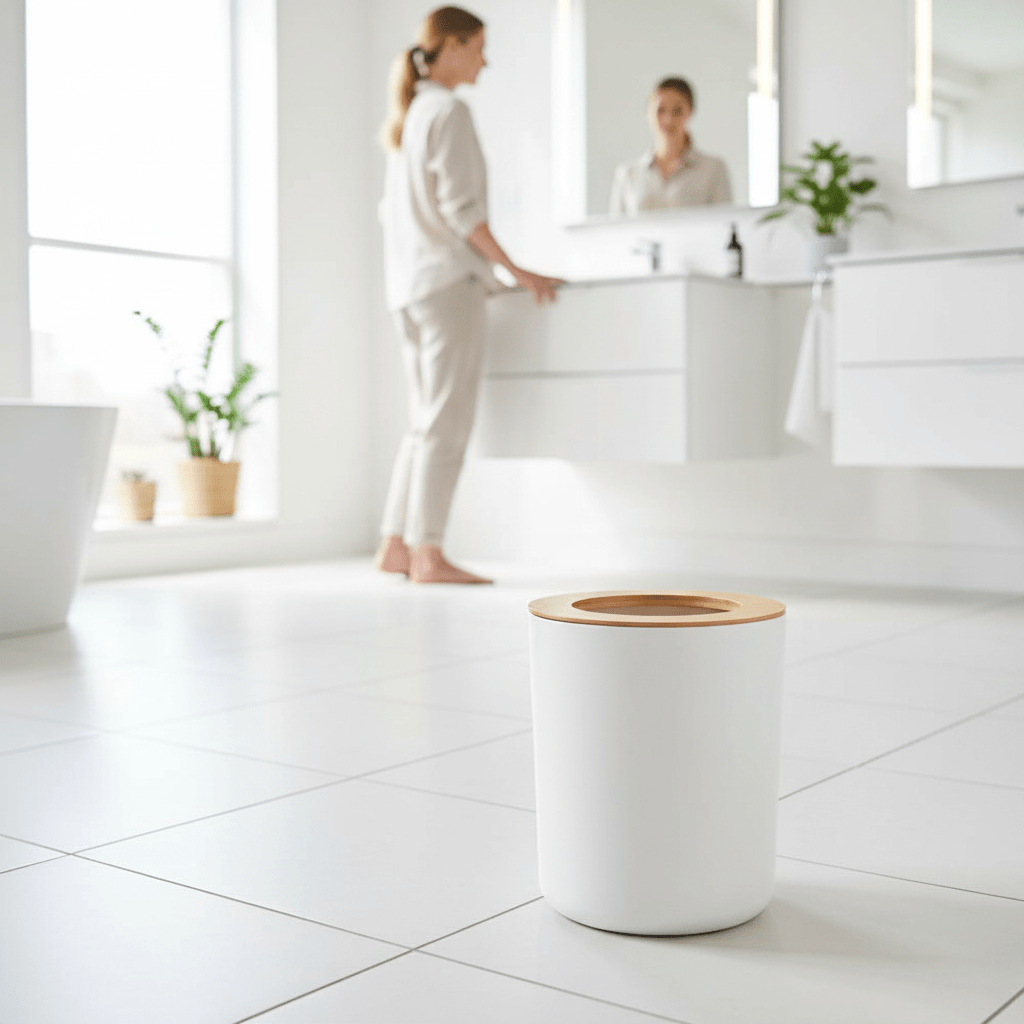 Canyon White Dust Bin