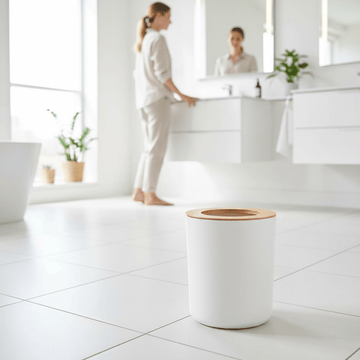 Canyon White Dust Bin