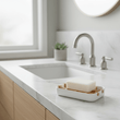 Canyon White Soap Dish