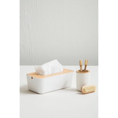 Canyon White Tissue Box