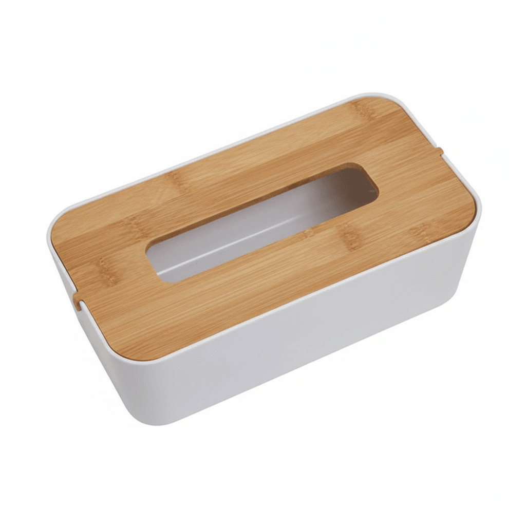 Canyon White Tissue Box