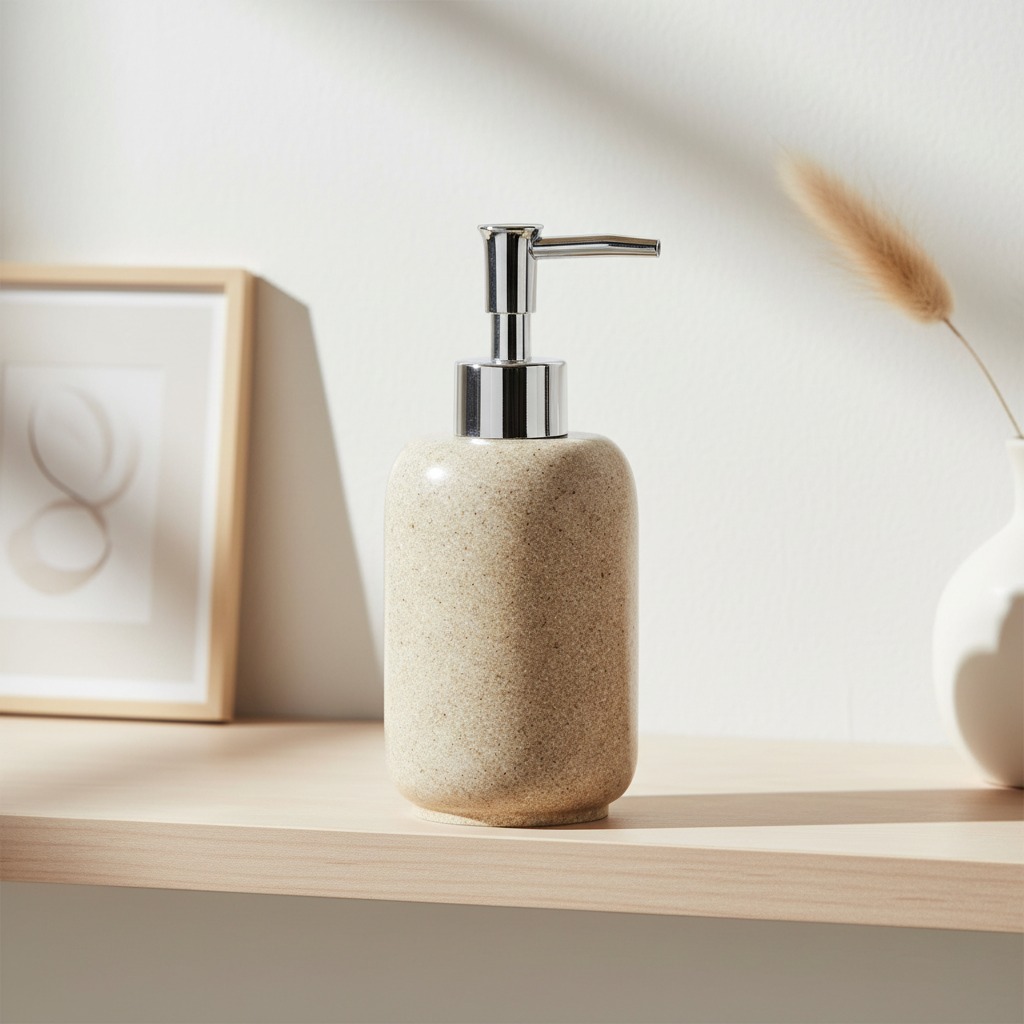 Canyon Natural Stone Effect Lotion Dispenser