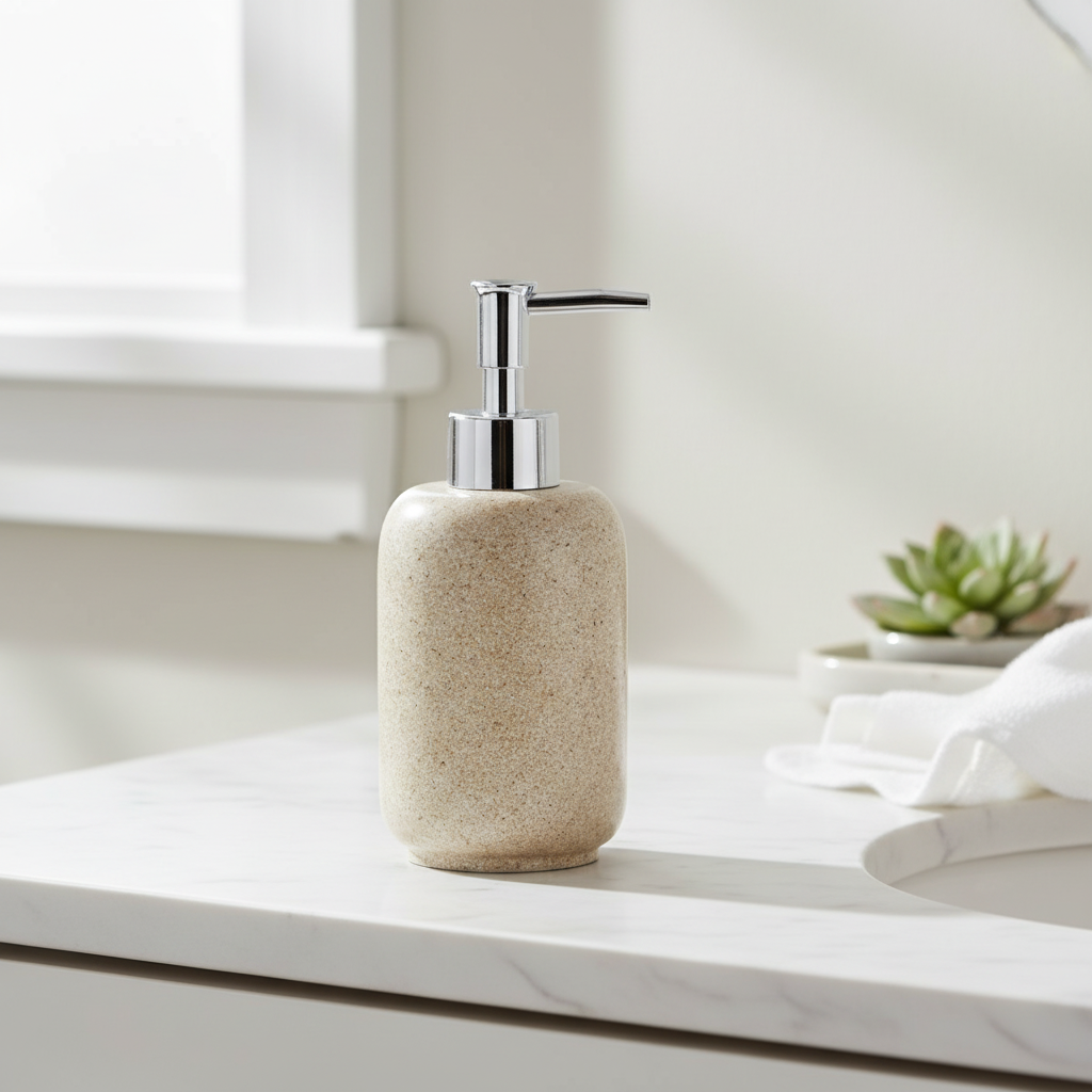 Canyon Natural Stone Effect Lotion Dispenser
