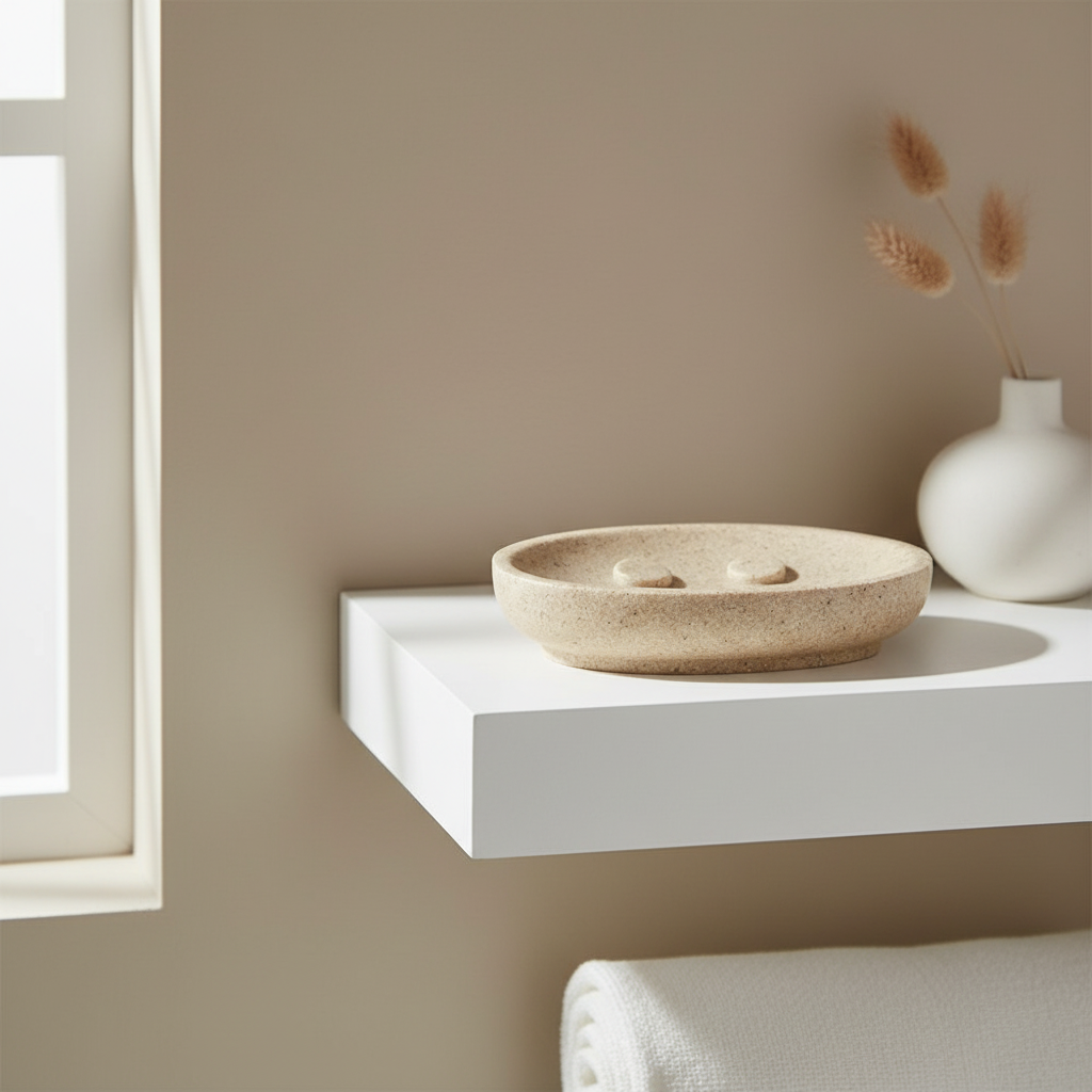 Canyon Natural Stone Effect Soap Dish