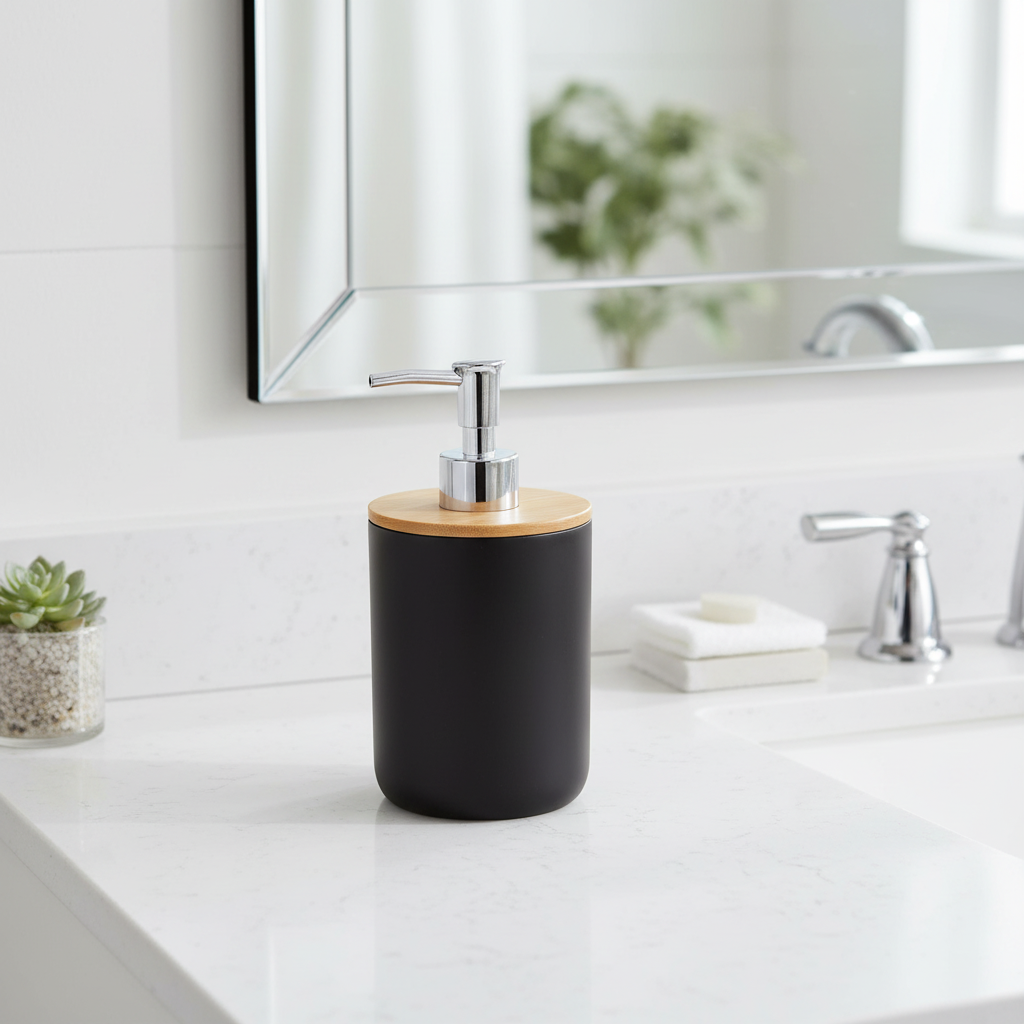Canyon 300 Ml Black Lotion Dispenser